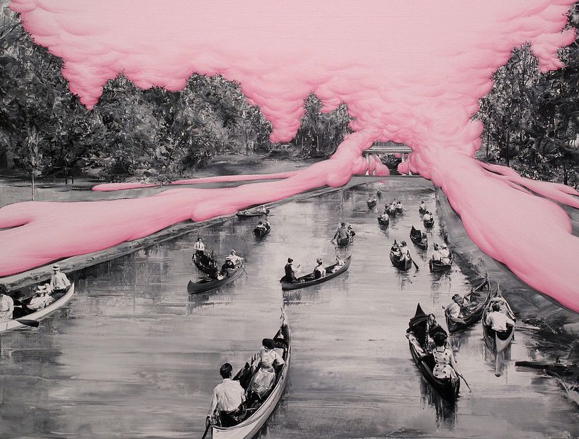 Las fotografías pintadas que son pinturas de Paco Pomet 14