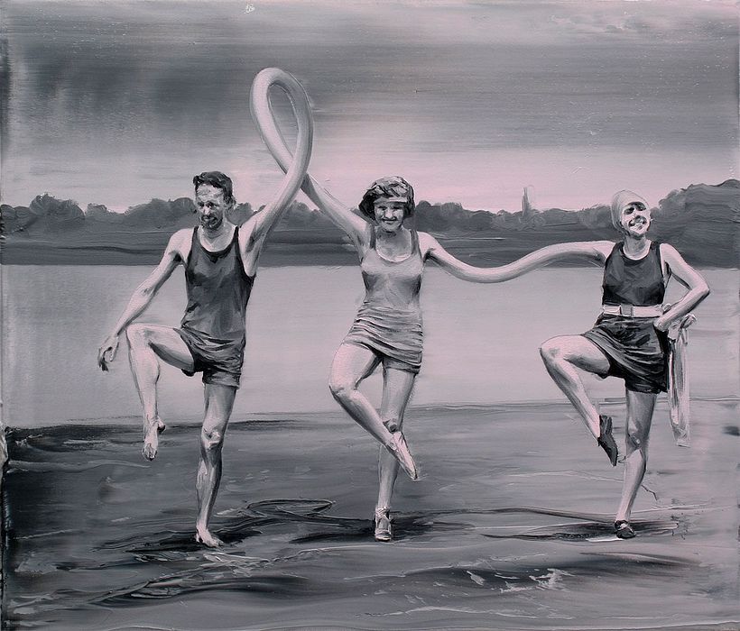 Las fotografías pintadas que son pinturas de Paco Pomet 20