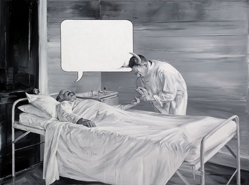 Las fotografías pintadas que son pinturas de Paco Pomet 21