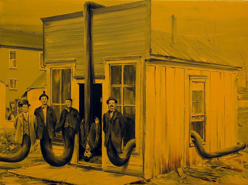 Las fotografías pintadas que son pinturas de Paco Pomet 22