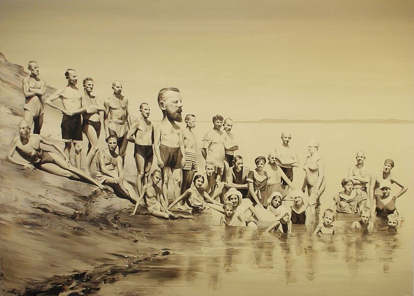 Las fotografías pintadas que son pinturas de Paco Pomet 24
