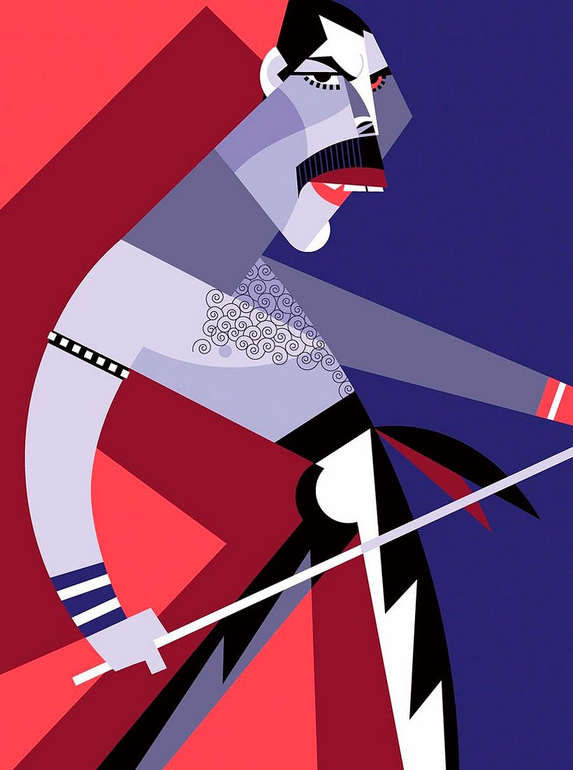 10 ilustradores que son unos cracks haciendo retratos 8