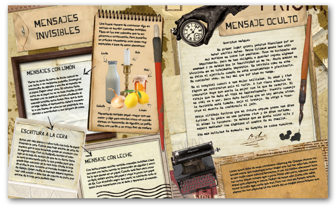 Top Secret · Diseño editorial Edelvives 3