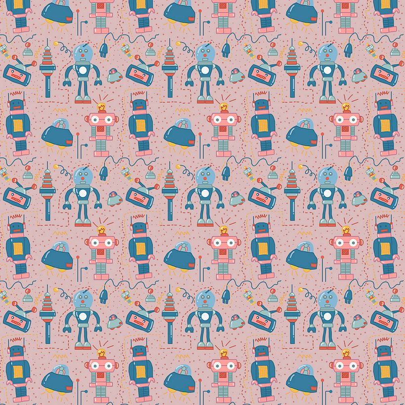 Mi Proyecto del curso: Pattern Design analógico y digital 5