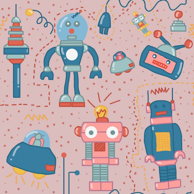 Mi Proyecto del curso: Pattern Design analógico y digital 4