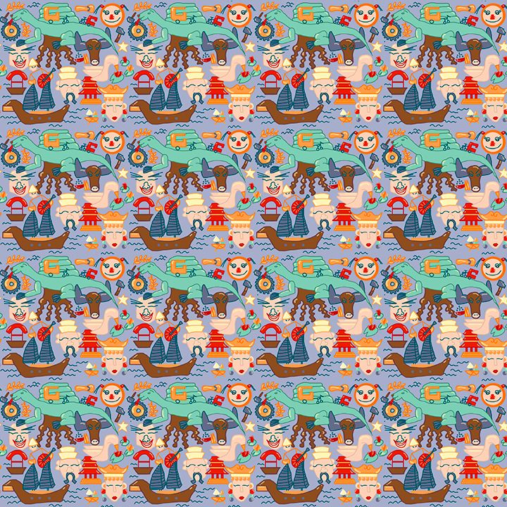 Mi Proyecto del curso: Pattern Design analógico y digital 2