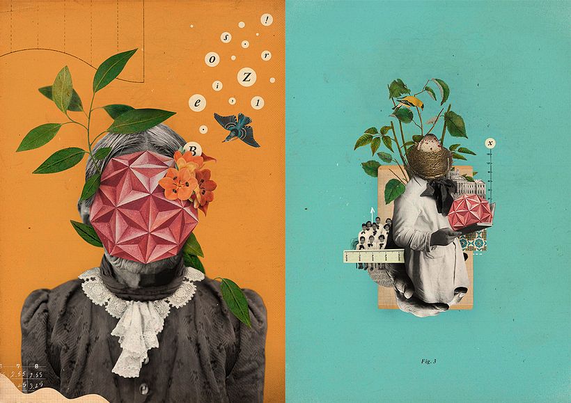 Bucear en el mundo del collage de la mano de Gabriela Sánchez 4