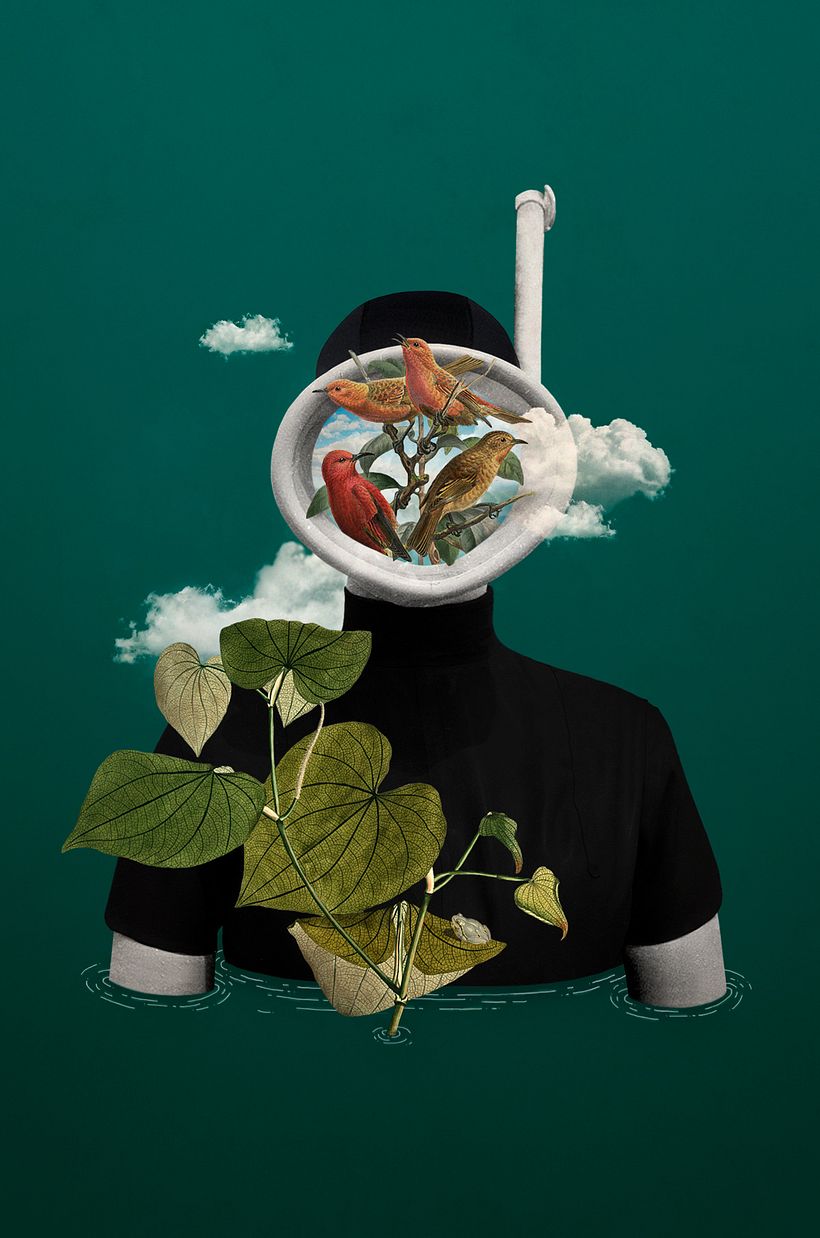 Bucear en el mundo del collage de la mano de Gabriela Sánchez 6