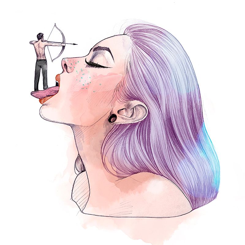 Purple Series - Traditional illustration