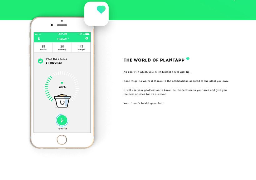 Plantapp, U Plant App - UX / UI