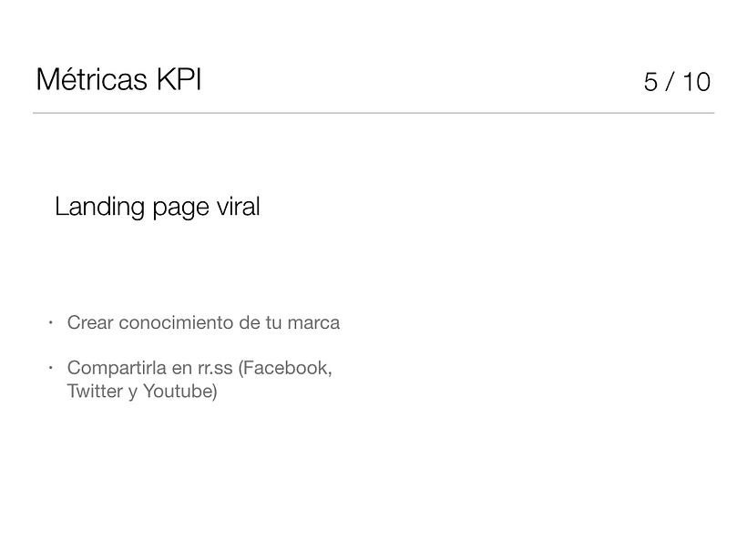 Métricas KPI, diseño y maquetación para landing page Movistar Ecuador 6