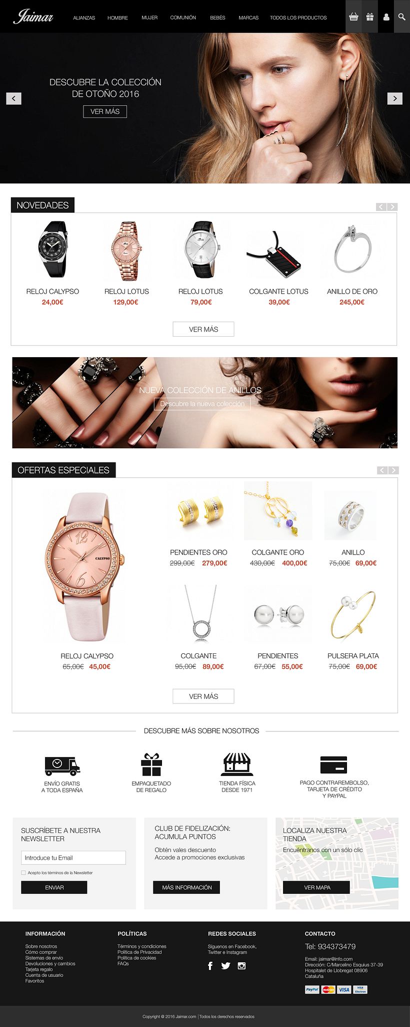 Diseño web Jaimar 0