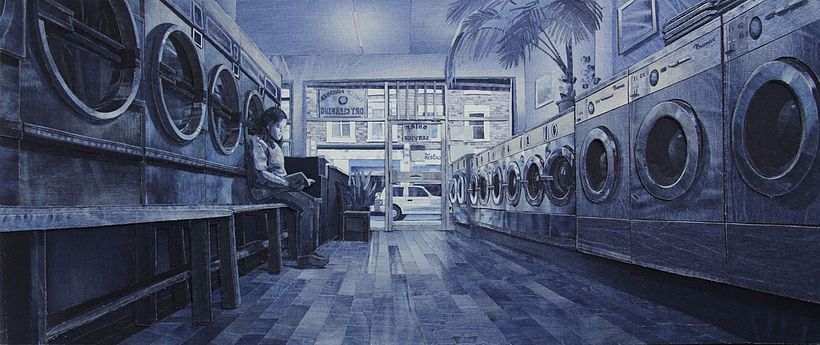 Arte a partir de pedazos de jeans 18