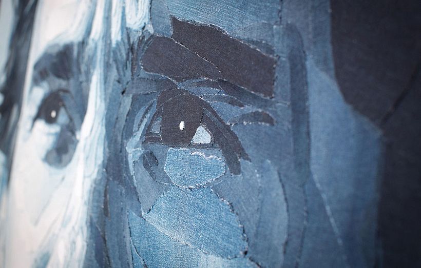 Arte a partir de pedazos de jeans 21