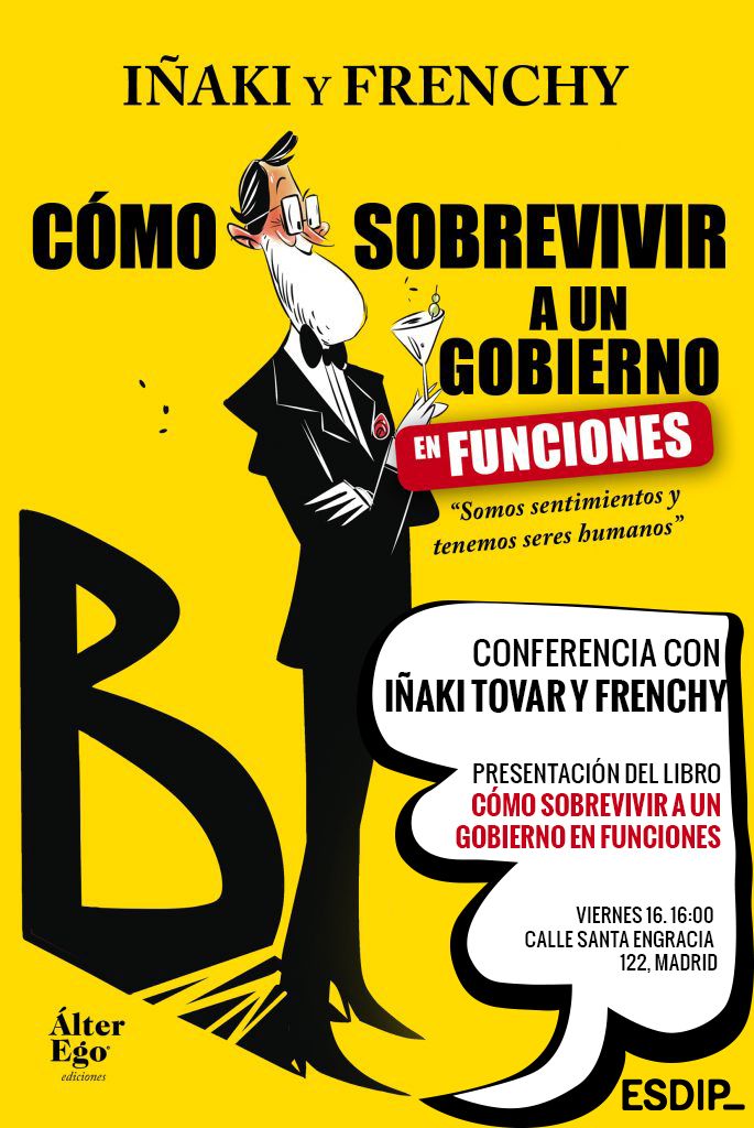 Conferencia con Iñaki y Frenchy: Autoedición, y presentación de su libro. 1