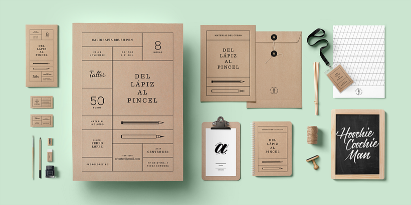 Del lápiz al pincel - Branding e Identidad