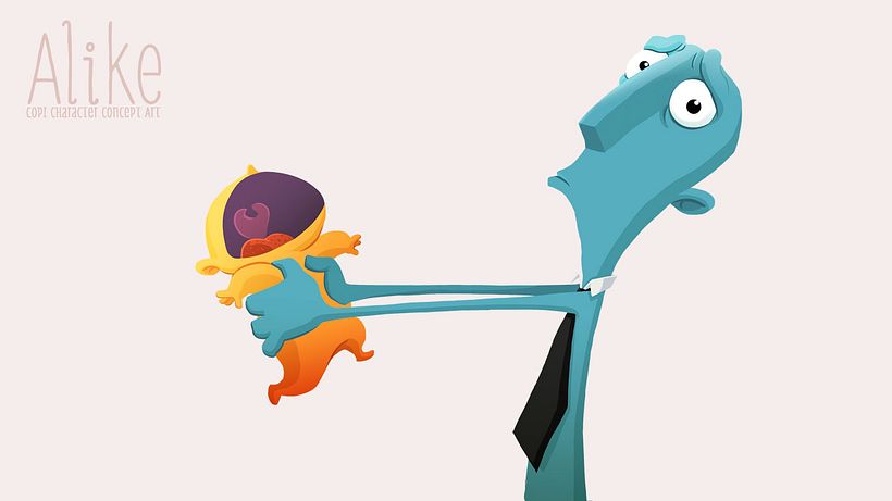 Alike, un corto de animación sobre la vocación artística 8