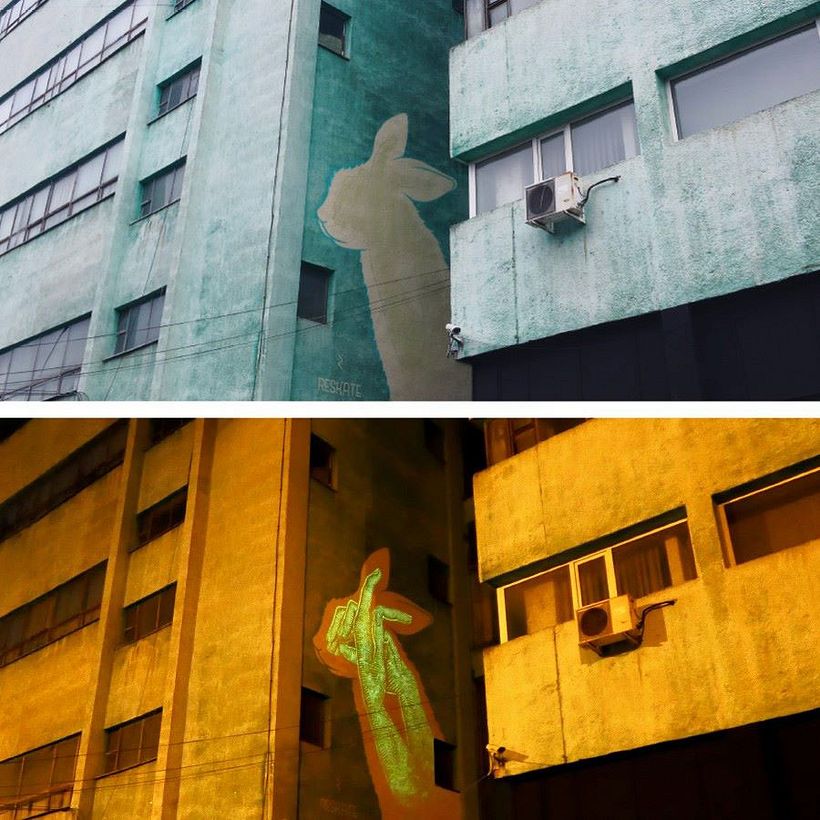 Reskate: cuando el arte urbano brilla en la oscuridad 7