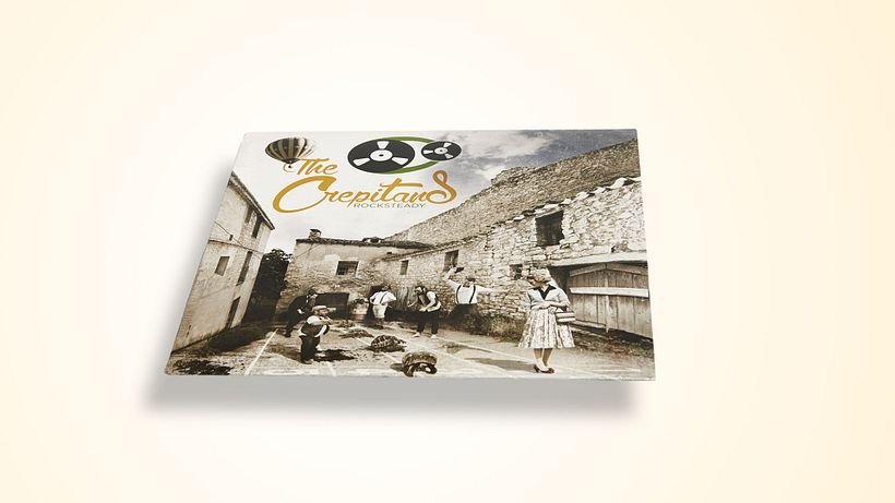 Fotografía Portada y contraportada grupo música Madrid 1