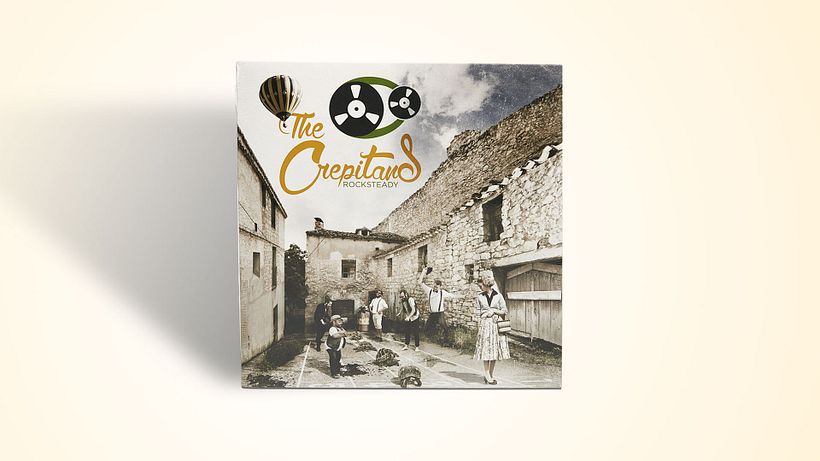 Fotografía Portada y contraportada grupo música Madrid 0