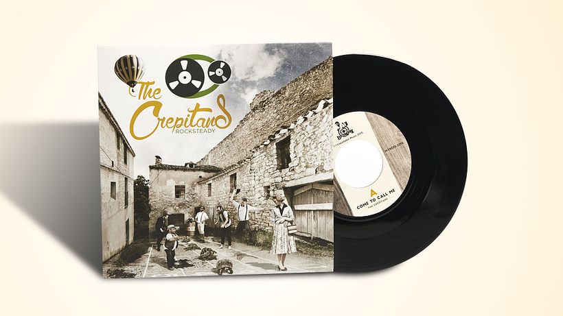 Fotografía Portada y contraportada grupo música Madrid 3