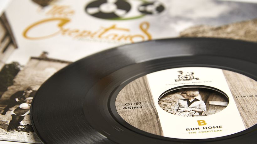 Fotografía Portada y contraportada grupo música Madrid 6