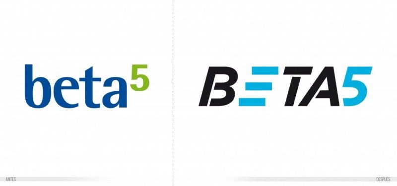 Rediseño de logotipo para Beta 5 1