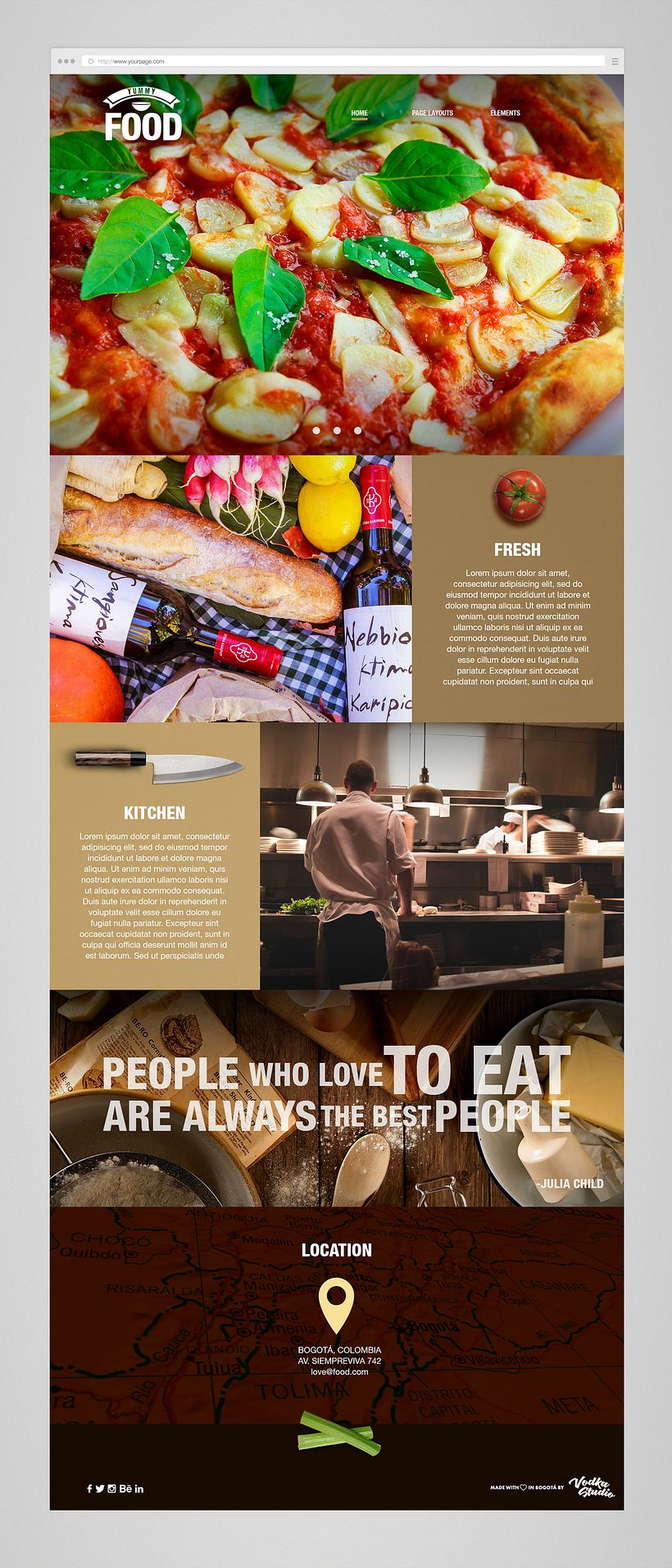 Plantilla Página Web Restaurante -1