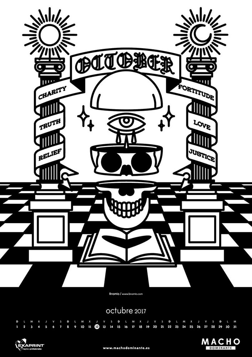 12 meses, 12 ilustradores 18