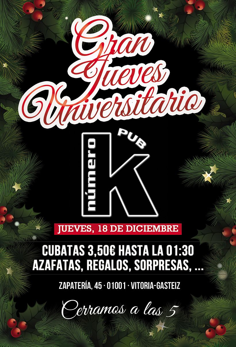 Cartelería para pub 8