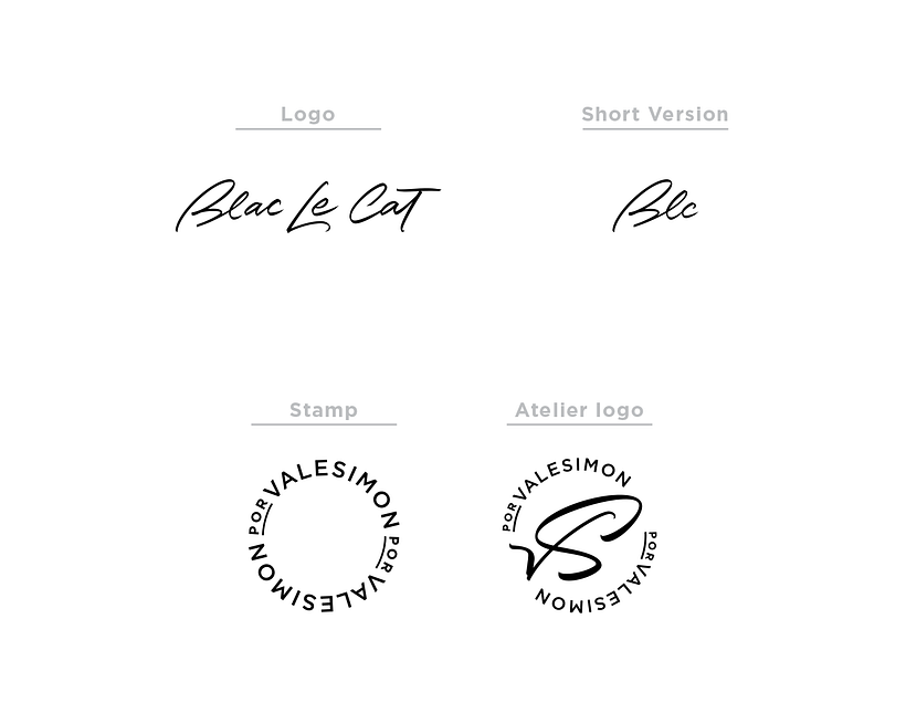 Blac Le Cat - Branding 3