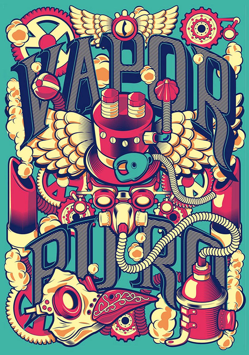 Le Monsta: ilustración y lettering made in Colombia 2