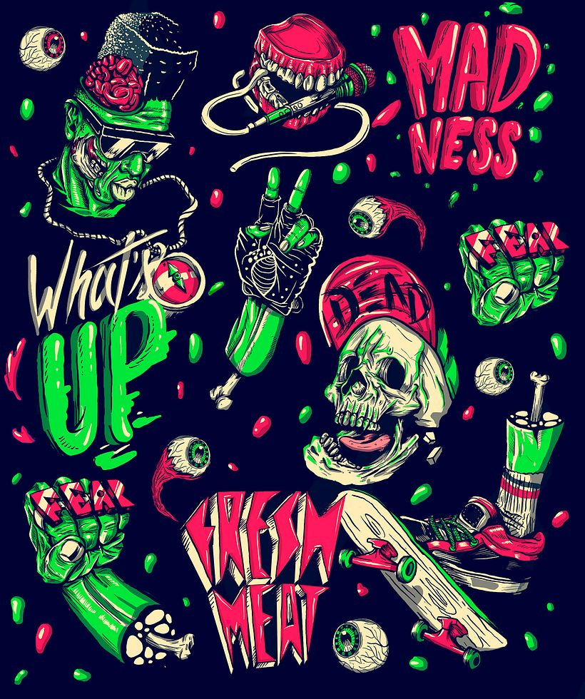 Le Monsta: ilustración y lettering made in Colombia 13