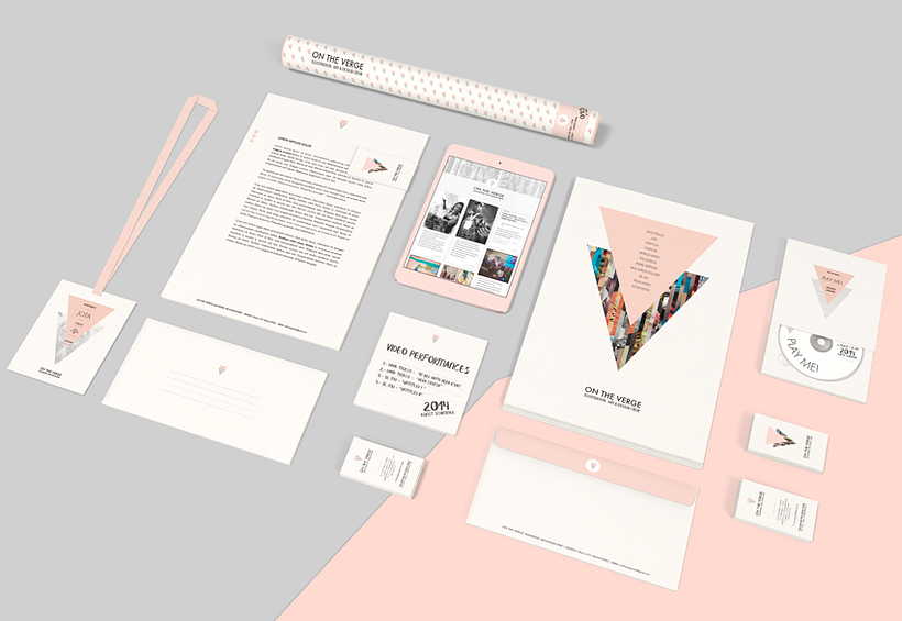 ON THE VERGE · Brand Identity · Stationery · 1