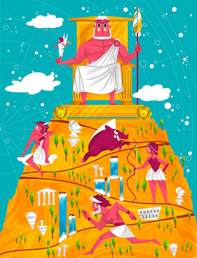 Jhonny Núñez, ilustraciones con sabor multicultural 5