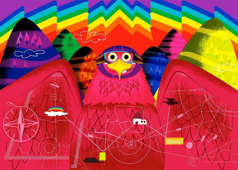 Jhonny Núñez, ilustraciones con sabor multicultural 7