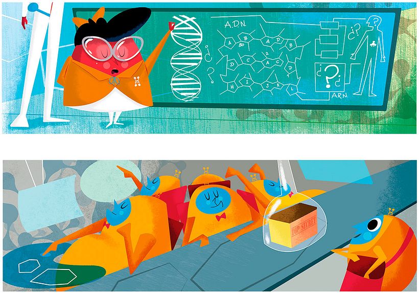Jhonny Núñez, ilustraciones con sabor multicultural 14