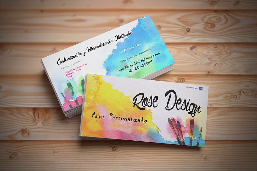 ROSE DESIGN. Tarjetas 0