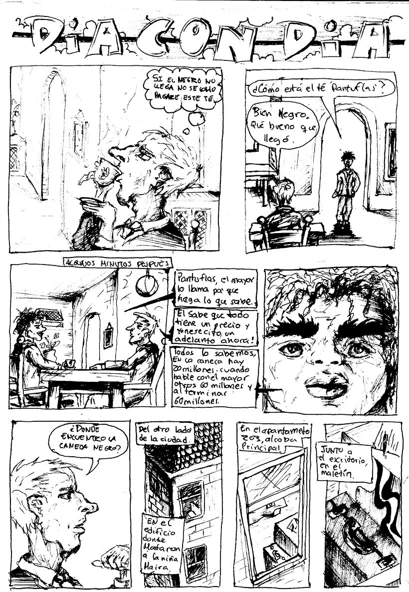 Ilustración con Tinta y Plumilla 5