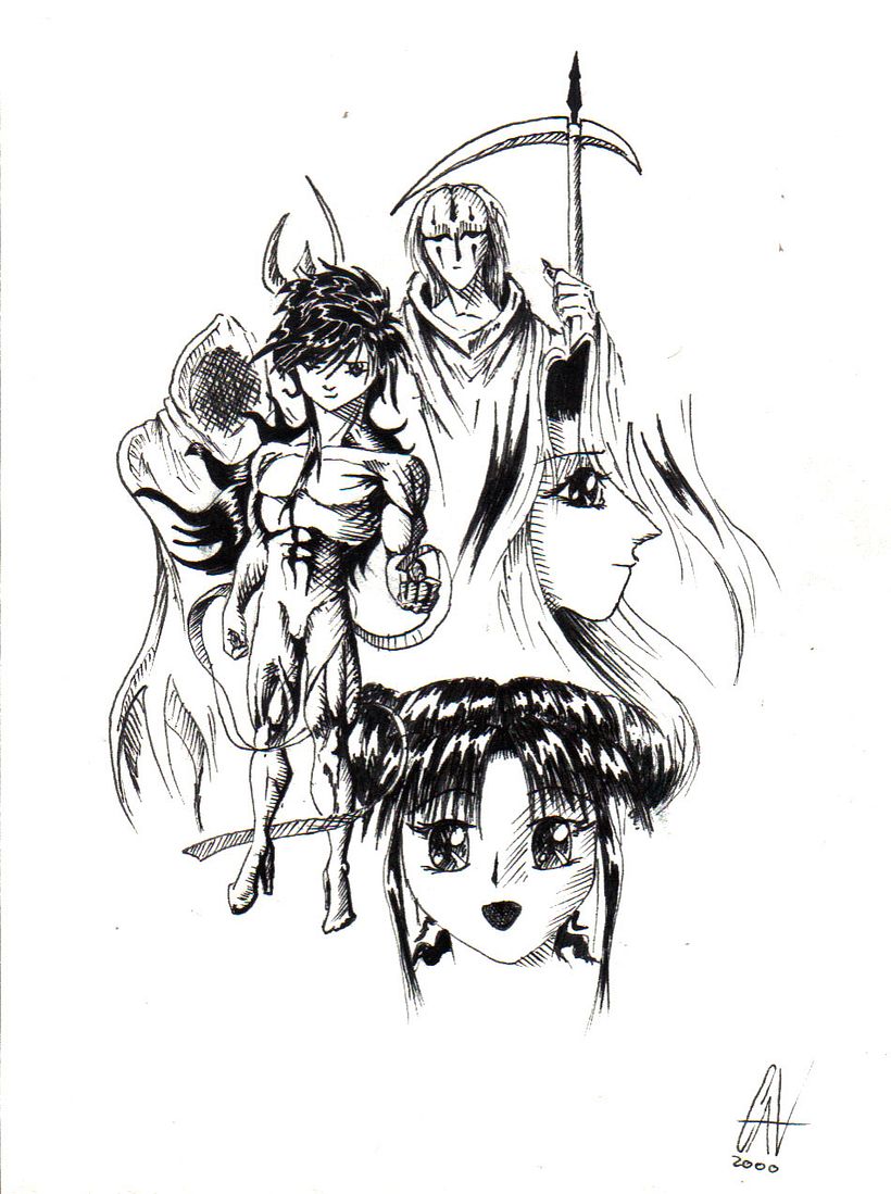 Ilustración con Tinta y Plumilla 7
