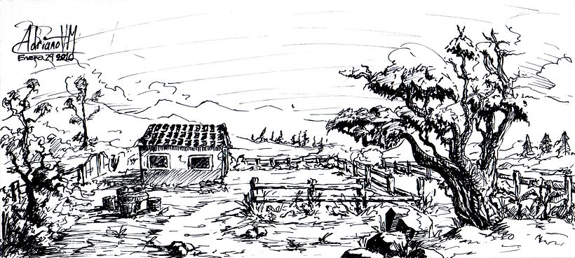 Ilustración con Tinta y Plumilla 1