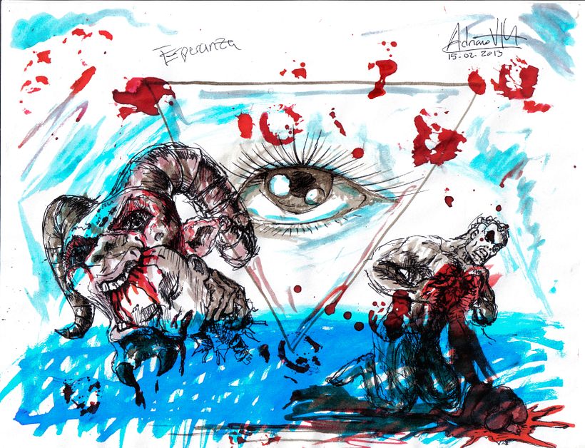 Ilustración con Tinta y Plumilla 11