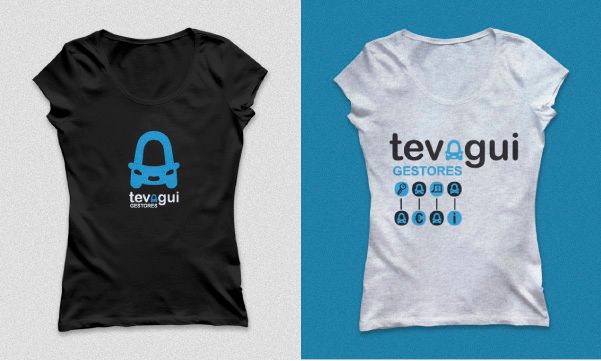 Logotipo asesoría de vehículos Tevagui 7