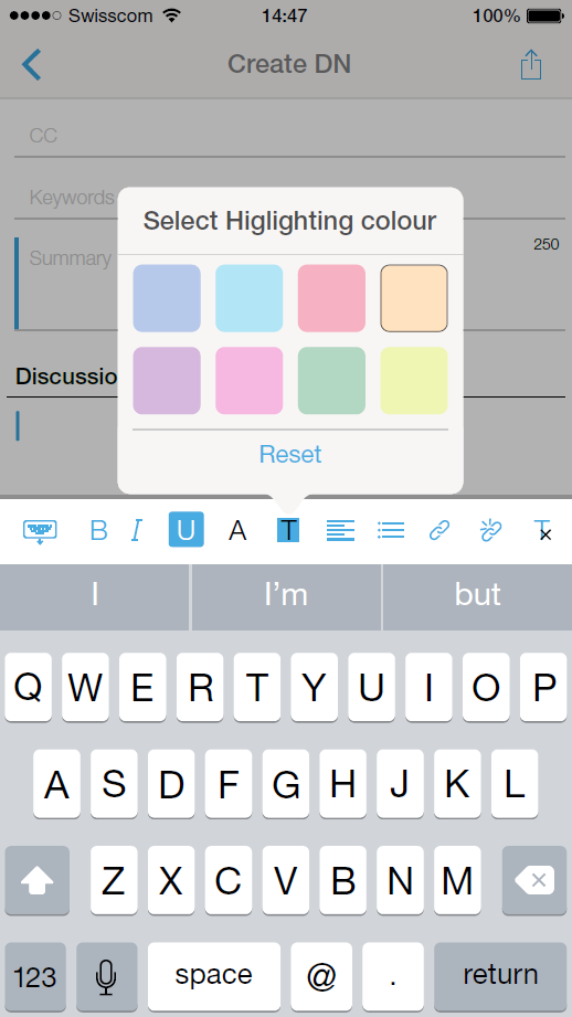 iClient & iDN (SwissRe apps) - UX / UI