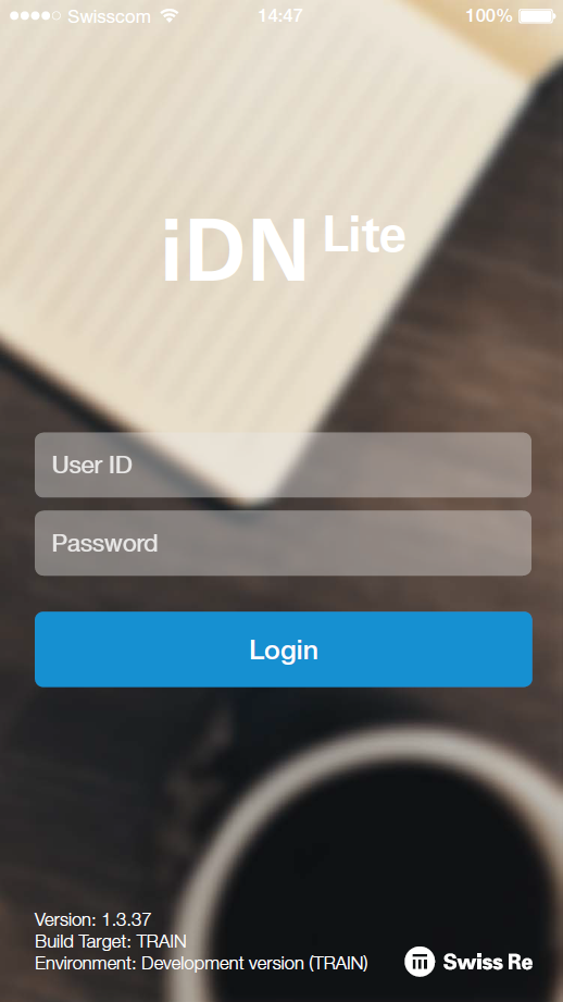iClient & iDN (SwissRe apps) - UX / UI