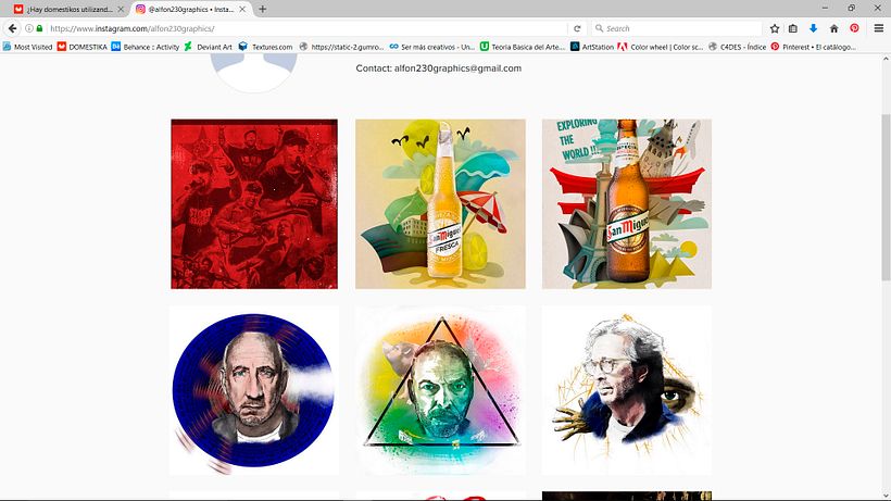 ¿Hay domestikos utilizando Instagram? 1