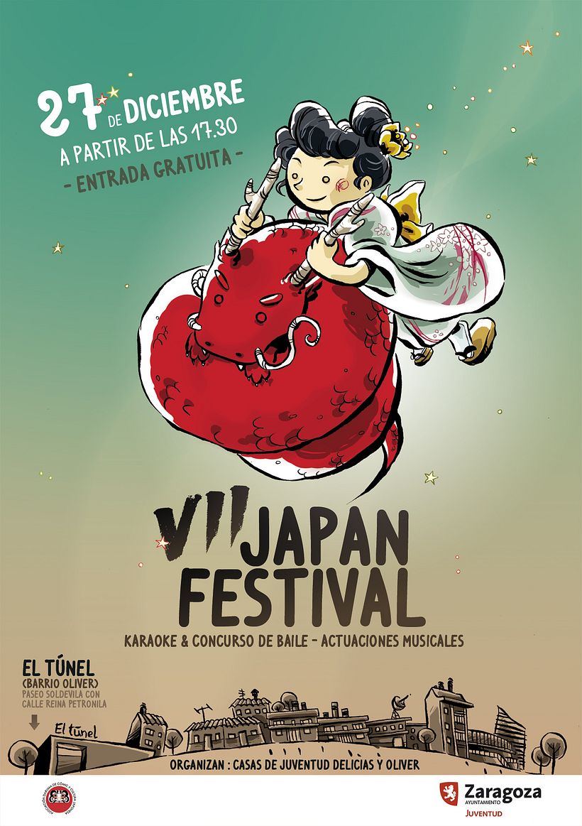 Carteles JAPAN FESTIVAL 1