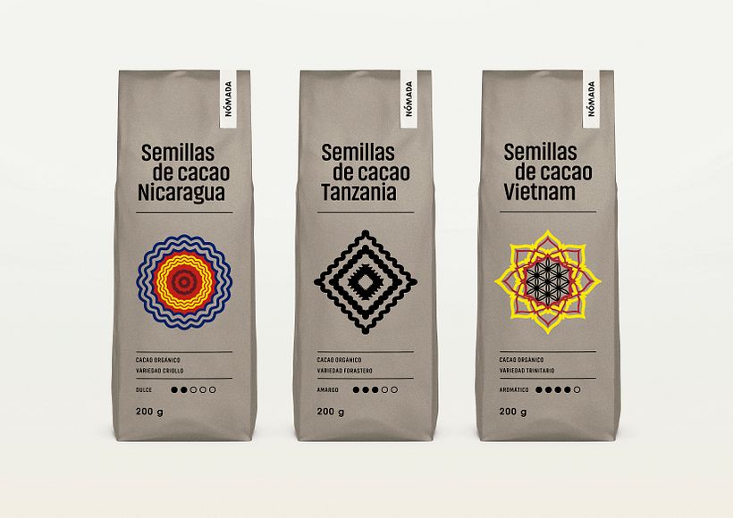Packaging Cacao Nómada 3