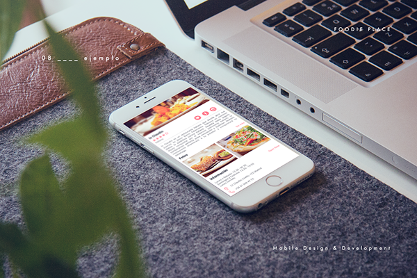 Design APP - Foodie Place 9