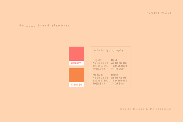 Design APP - Foodie Place 7